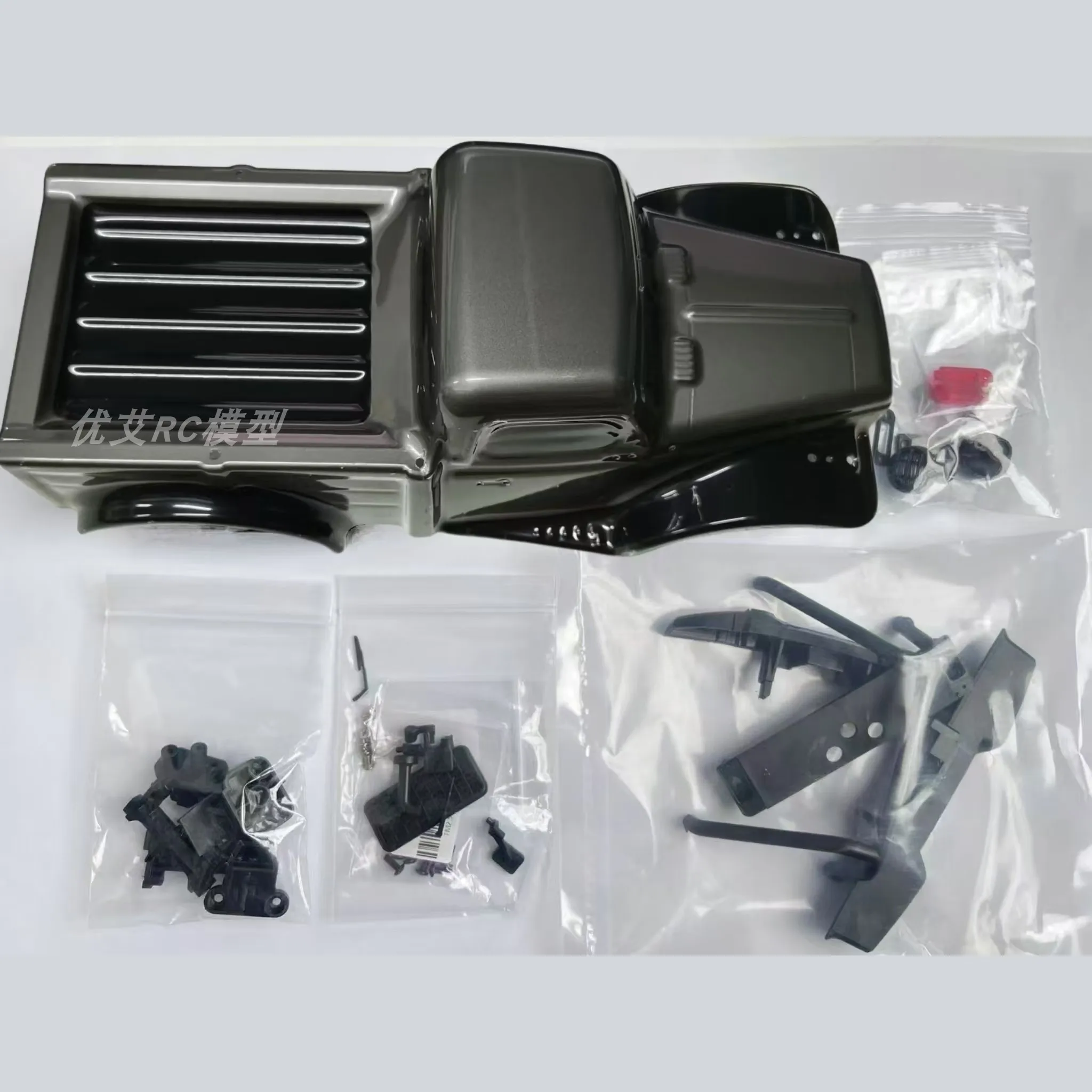 مجموعة مصابيح قذيفة السيارة JJRC ملحق أصلي معدل C8813 دودج موديل تسلق السيارة