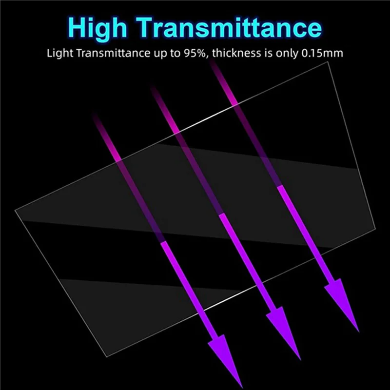 

ABT-6 шт. NFEP (FEP 2,0) пленки для принтеров из смолы Photon M3 Max, M3 Premium, Elegoo Jupiter (6K), Saturn 2, 380X260X0,15 мм