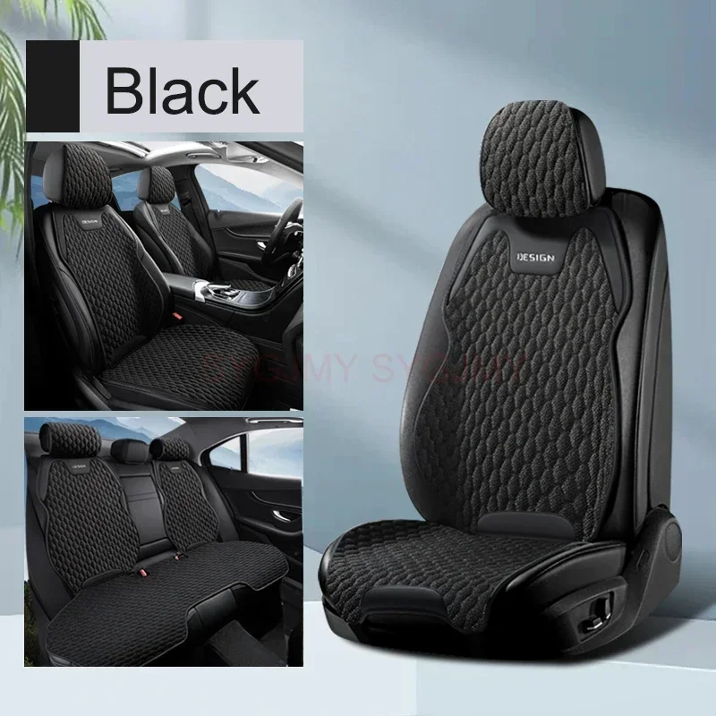 Universal Style Flax Car Seat Cover Cushion for PEUGEOT 206 307SW 308 407 408 508sw 208 2008 3008 4008 5008 Car Accessories