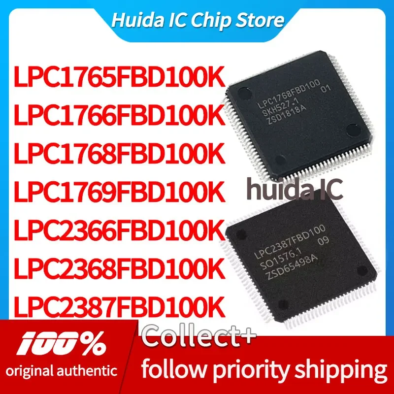 LPC1766FBD100K LPC1765FBD100K LPC1768 1769 2366 2368 2387FBD100K LPC1766FBD100K