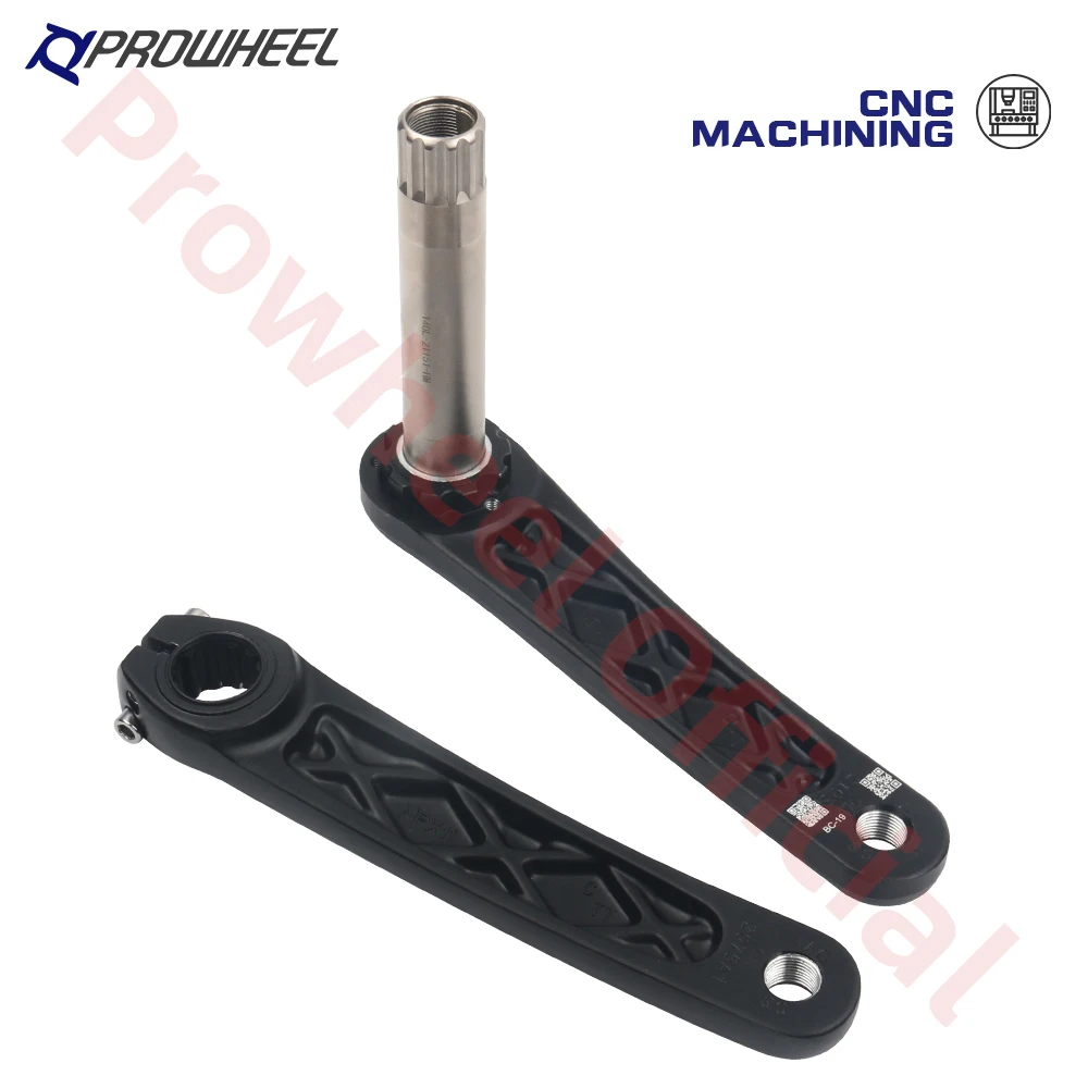 PROWHEEL MPX11 Mountain Bike Crankset 170mm 175mm 8/9/10/11/12Speed Crank Bottom Bracket 68/73 For SHIMANO SRAM GXP Sprocket