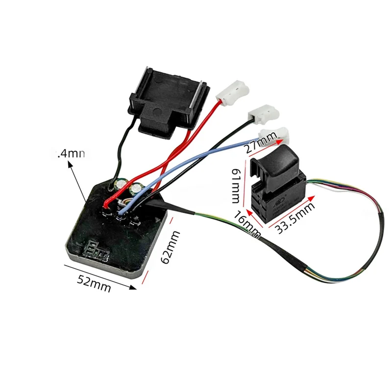 

AB34-Free Welding Controller 6-Wire Brushless Lithium Control Board For Electric Hammer