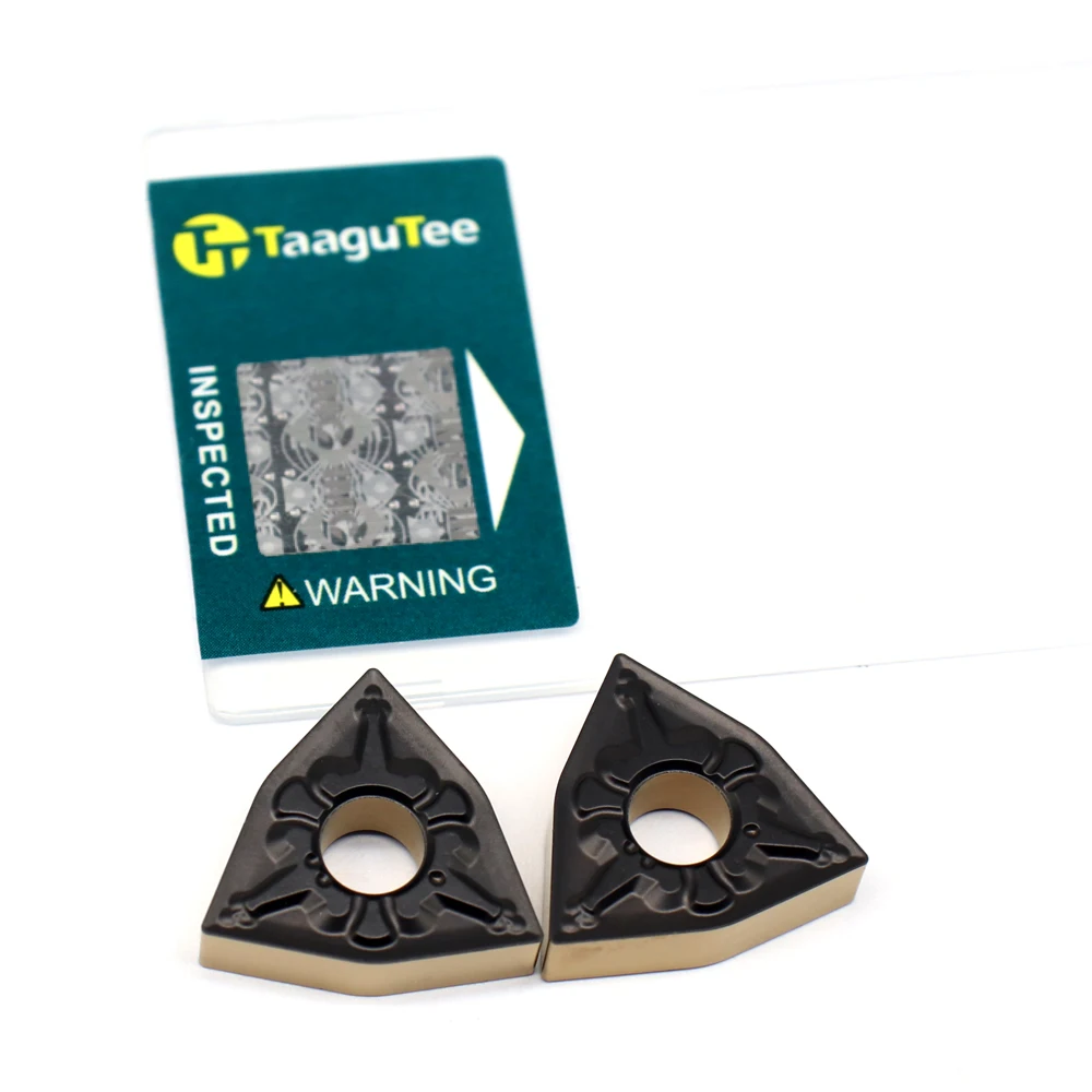 10Pcs WNMG080408 WNMG080404 TM TT4225 Carbide Inserts External Turning Tools Machine Tool Parts Lathe For Processing Steel