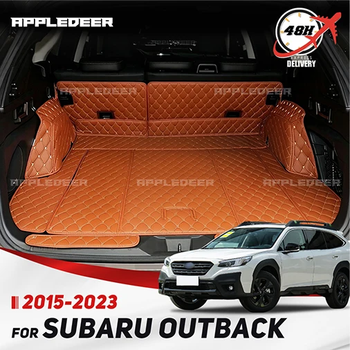 For Subaru Outback 2015-2023 2022 2021 2020 2019 2018 2017 Custom Full Trunk Mat Vehicle Specific Waterproof Scratch Resistant