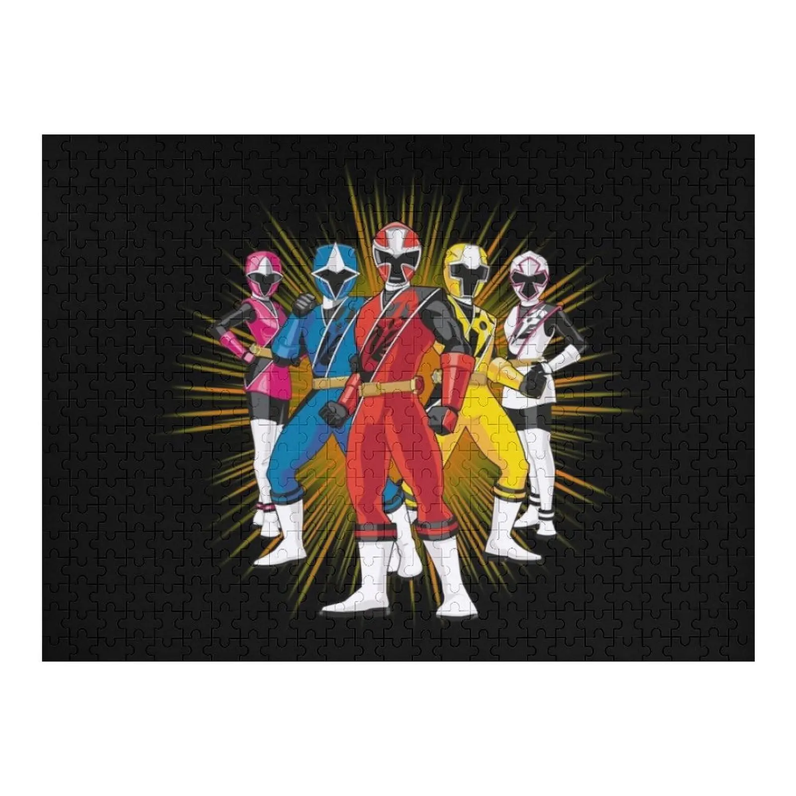 

Пазл Ninja Ranger, кусочки головоломки для взрослых, персонализированный детский предмет, головоломка