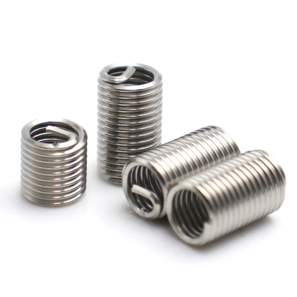 304 Stainless Steel Wire Thread Insert Helical Thread Repair Insert Screw Sleeve M1.6-M30