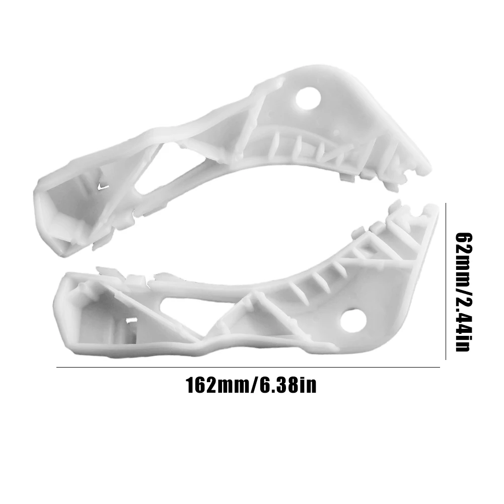 2x For Mazda6 2003-2008 Car Front Bumper Brackets GJ6A-50-E12C GJ6A-50-E11C Buckle Leaf Plate Retainer Mounting Auto Accessories