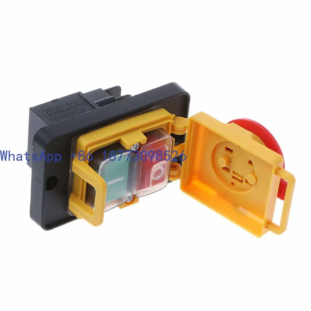 

Электромагнитный переключатель KJD12, 16 А, 250 В, магнитная кнопка, водонепроницаемая и пыленепроницаемая, 4-контактная, 120 В, Kedu, тот же стиль