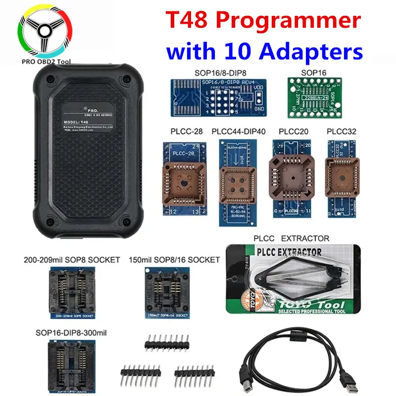 تثبيت وتحديث برنامج T48 XGECU V12.25: دليل شامل لمستخدمي أجهزة البرمجة