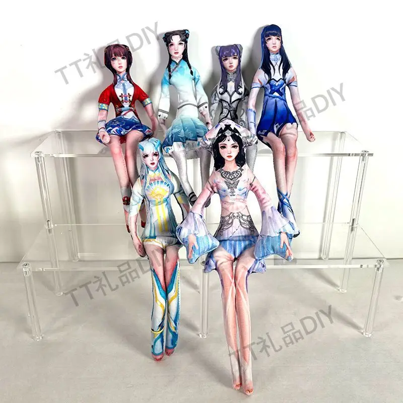 King of Glory Xi Shi Cosplay Pop Pluche Knuffel Handgemaakt Abstract Lichaam Draad Skelet Gezamenlijke Mobiliteit Halloween Prop