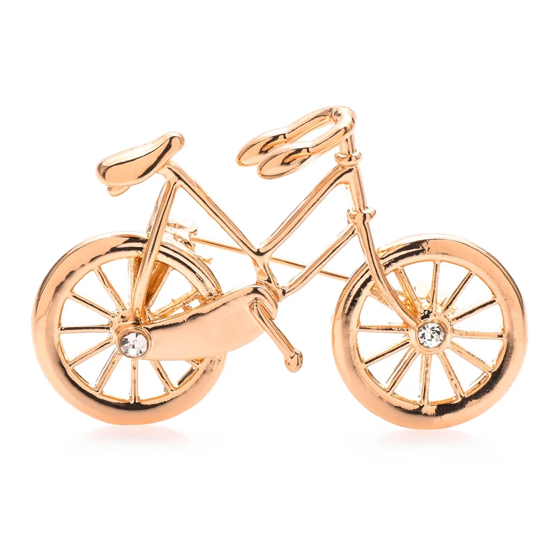 

Wuli&baby Classic Lovely Bicycle Brooches For Women Unisex 2-color Metal Bike Sports Party Casual Brooch Pins Gifts