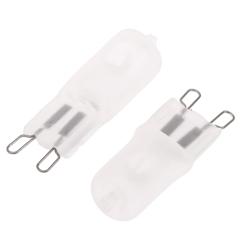 Ampoule halogène G9 super lumineuse, lampe halogène transparente d'intérieur, blanc chaud, 20W