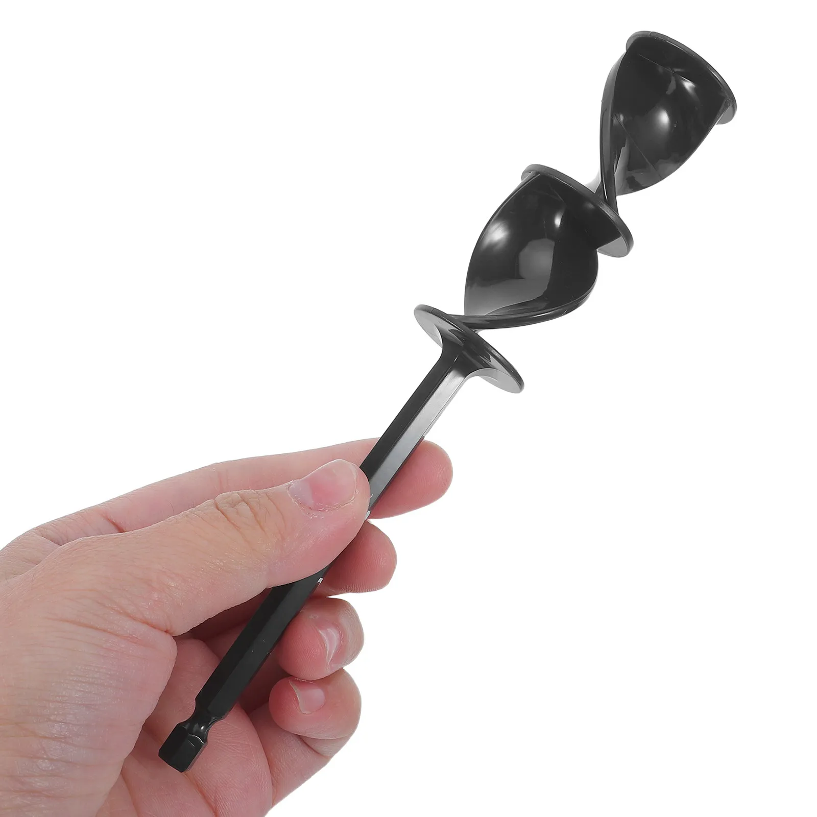 10Pcs Epoxy Resin Paddle Mixer for Drill Paint Stirrer Optimized Blade Angle Plastic Mixer Drill Attachment Reusable Paint