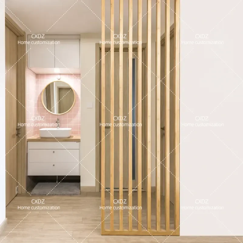 Simple Modern Entryway Screen Divider for Living Room and Dining Room Dry and Wet Area Partition Wall Separator Home Decor