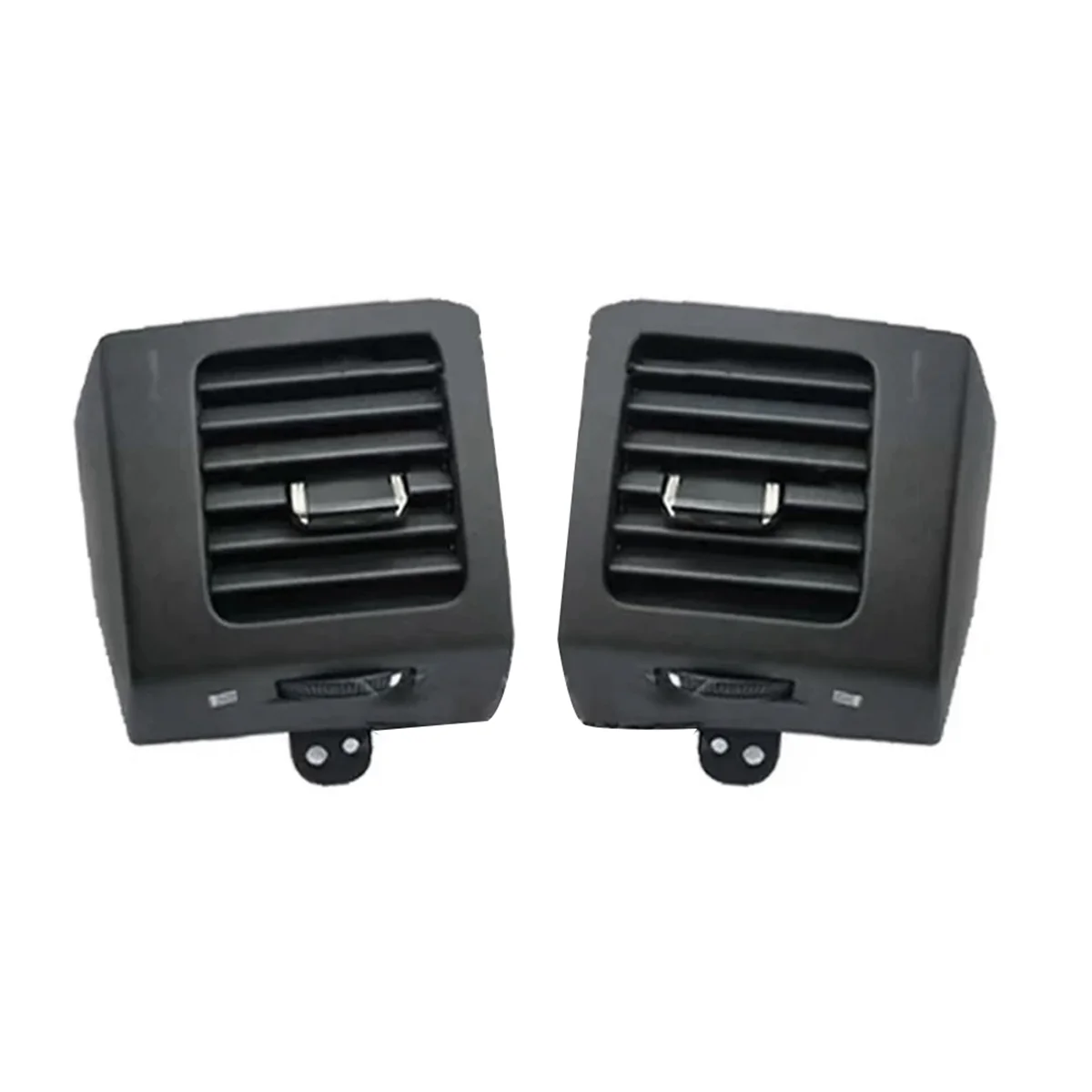 Salida de ventilación de aire para salpicadero, rejilla de aire acondicionado, color negro, para Toyota Land Cruiser Prado 120 Lexus GX470 03-09
