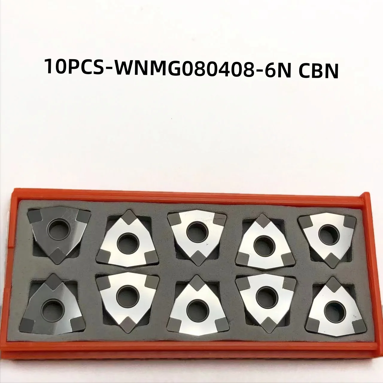 Taglio CNC acciaio temprato, rotolo di ghisa, lama temprata, CBN, WNMG080408-6N, WNMG080404-6N