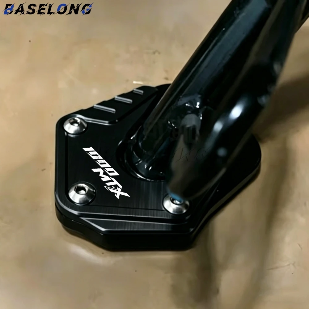 

For CF MOTO 1000MTX 1000 MT-X 1000 MTX 1000 MTX1000 2026 2027 1000MT-X Motorcycle Kickstand Side Stand Enlarger Extension Pads