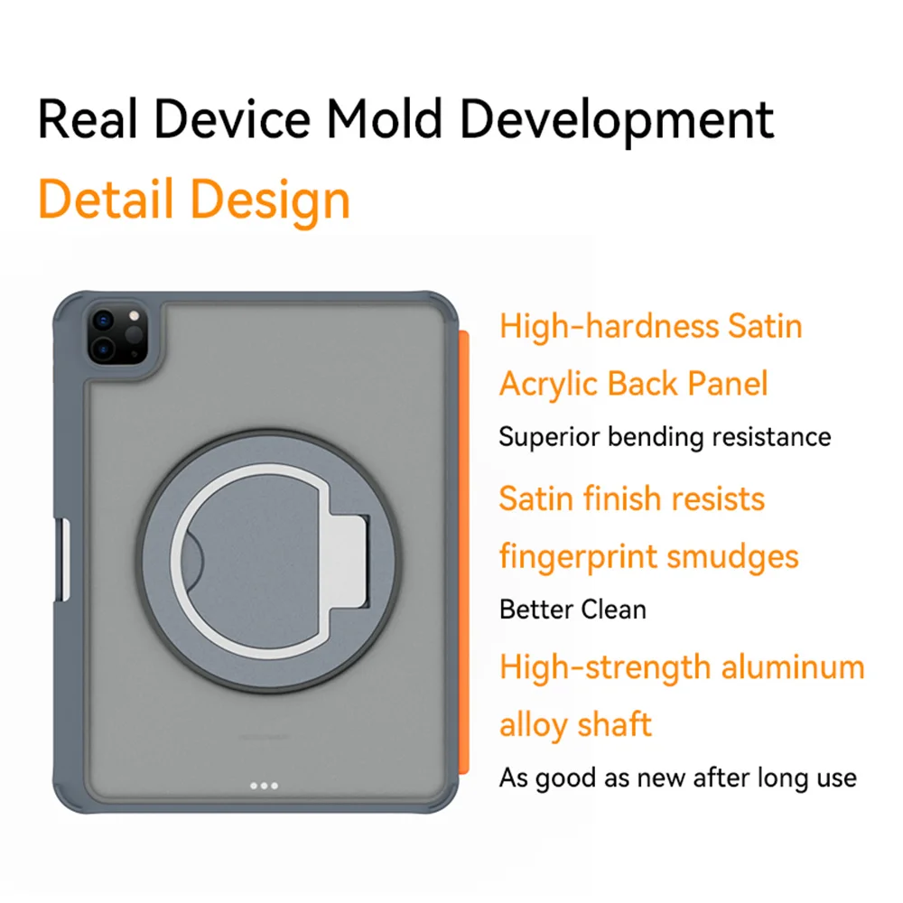 เคสคีย์บอร์ดแบบมีไฟสำหรับ iPad Air 11(2025) / (2024) / iPad (2025) / iPad Air 4/5th / iPad Pro 11 1/2/3/4/5th / iPad 10.9 (2022)