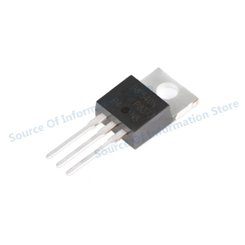 

10Pcs IRF540NPBF N-Channel MOSFET TO-220 100V 33A Field Effect Transistor 10-Pack Power Switch Transistor for Electronics