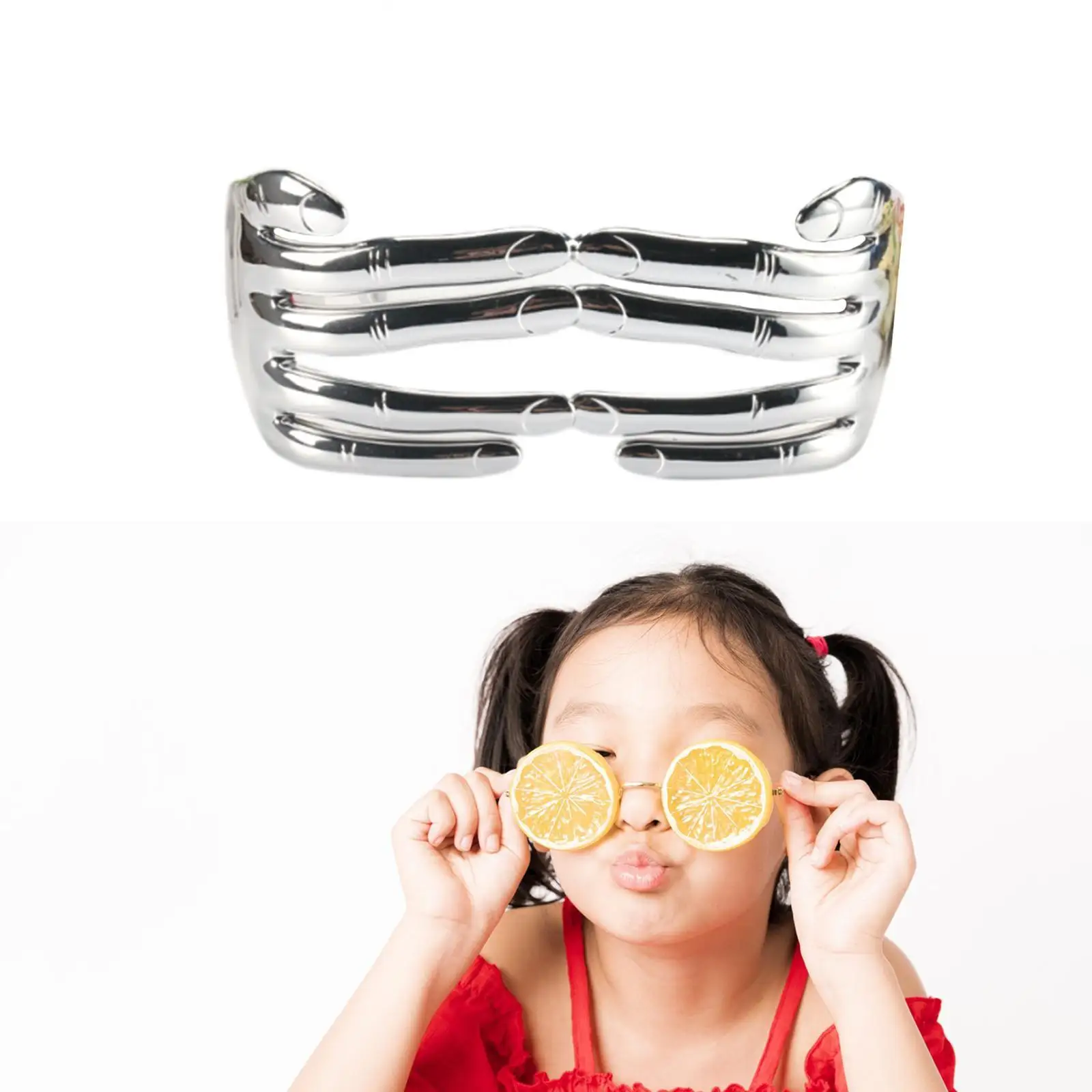 Fingers Shaped Glasses Decorative Glasses for Birthday Masquerade Halloween