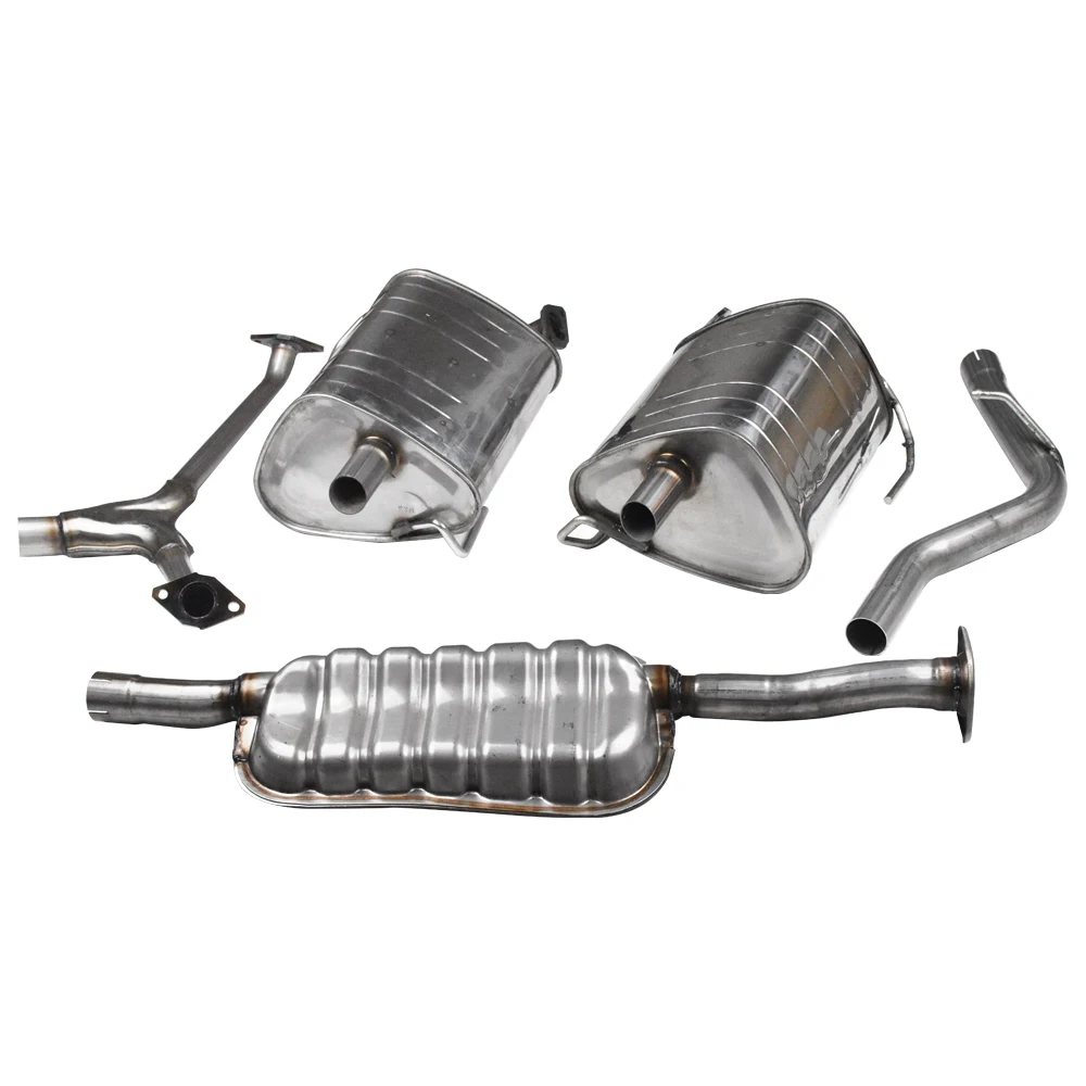 Fits for 2009-2013 Subaru Forester 2.5L Natural Dual Exhaust System Mufflers
