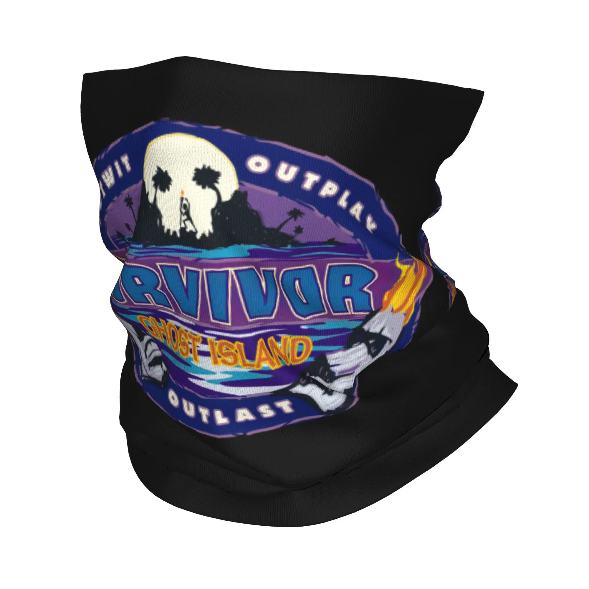 ผ้าพันคออเนกประสงค์สำหรับกิจกรรมกลางแจ้ง  แบบกันลม  สำหรับขี่จักรยาน  ลายรายการทีวีผจญภัย  ซัเวอร์ไนส์