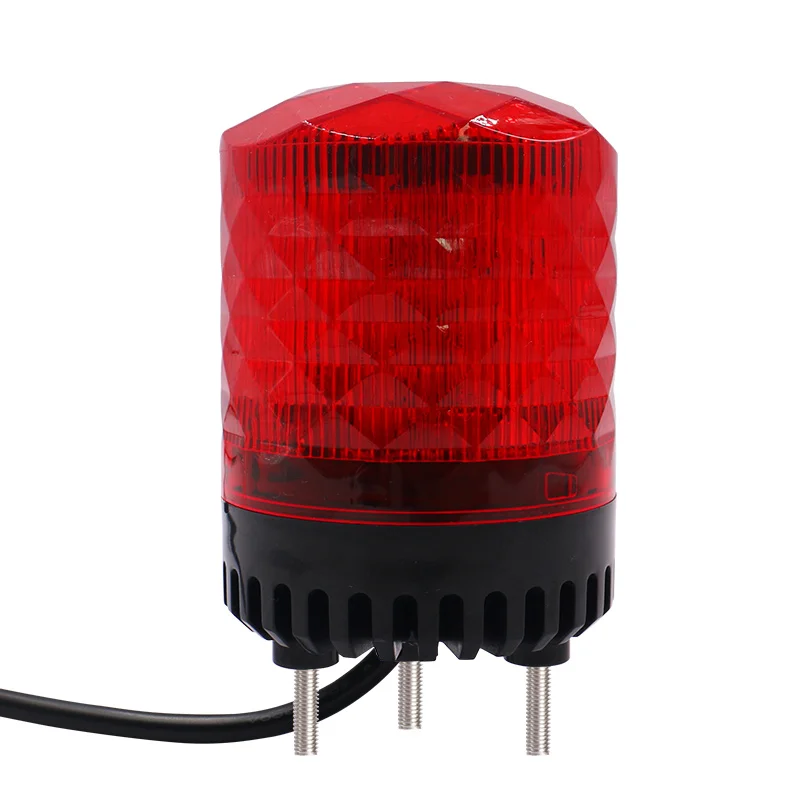 2026 Hot Selling Factory Direct Supply Blue LED Siren Light One-Way Siren Alarm with No Voice Warning Strobe Light