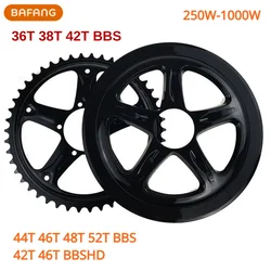 Bafang Chain Wheel Replacement Parts Chainring Ebike Parts 36T 38T 42T 44T 46T 48T 52T for BBS01B BBS02B BBSHD Electric Bike