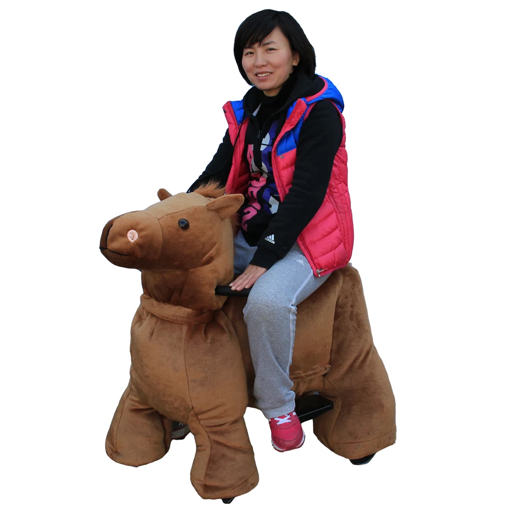 

Children Plush Kids Rides Mechanical Riding Electronic Horse for Sale
