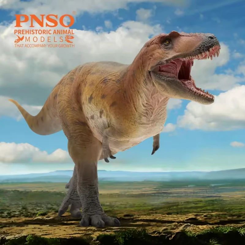 

PNSO Dinosaur King Growth Companion Model 70 Blood King Dragon Keynes Моделирование игрушки динозавра Восстановленный бутик ручной работы