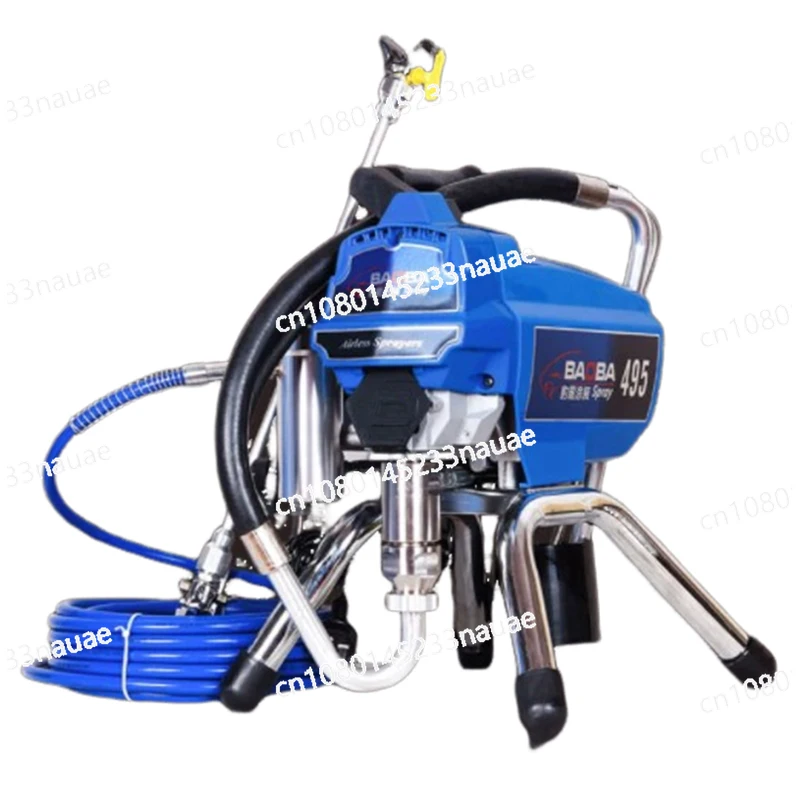 Brushless High Pressure Airless Spraying Machine 2500W Home Decoration Wall Coating Paint Spraying Machine 2.5L/min 495