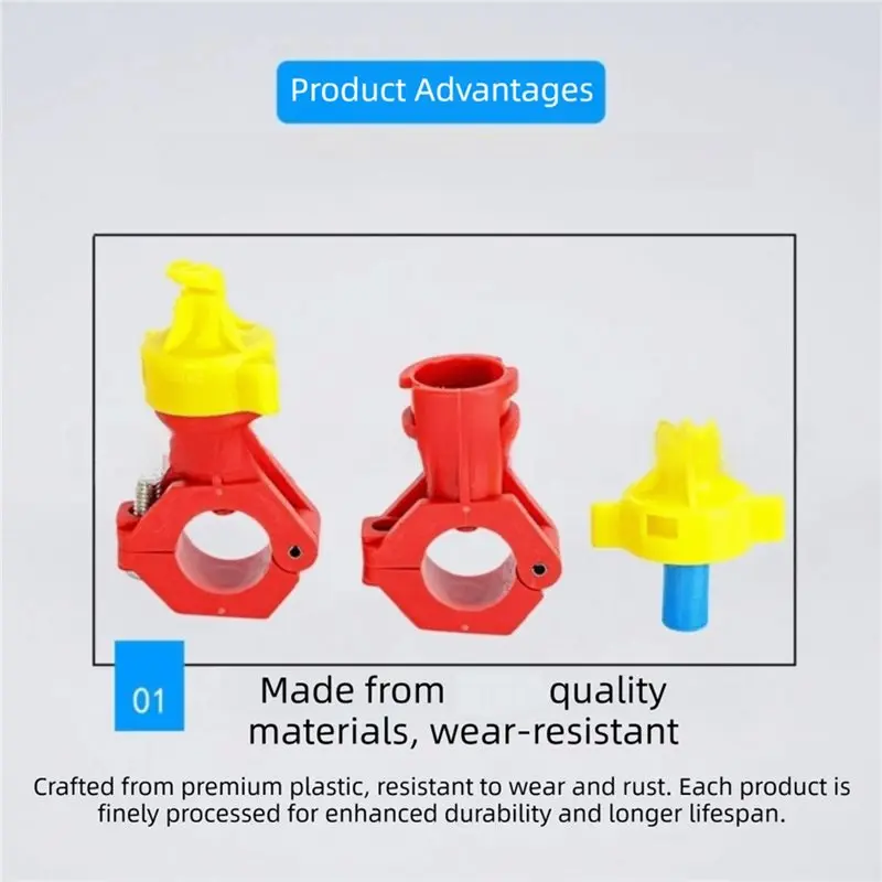ABUI-For BOMAG Water Spray Nozzle Assembly-For Road Roller-Durable Plastic Design
