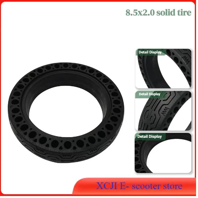

8.5 x2 Solid Tire For Xiaomi Pro electric scooter tire air-free shock-absorbing pattern honeycomb solid tire