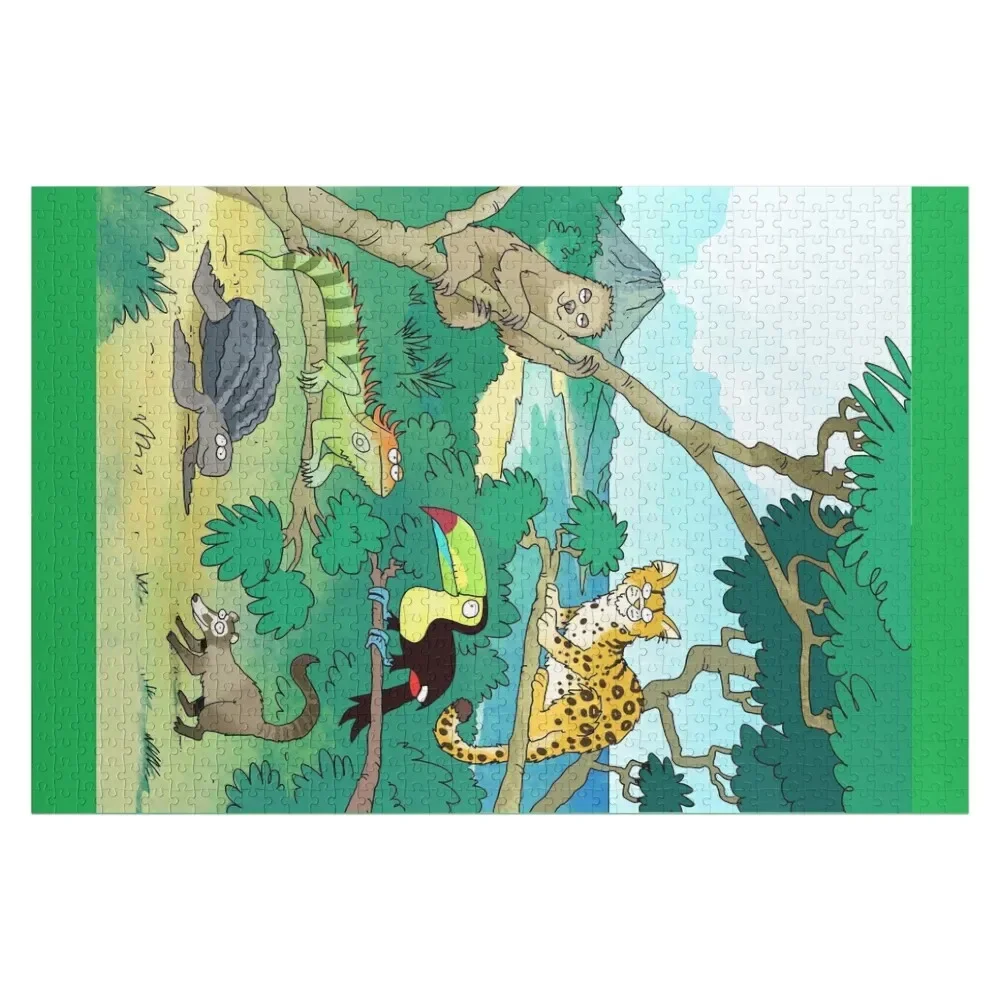 

Animals of Costa Rica Jigsaw Puzzle Customizable Gift Picture Custom Kids Toy Customized Toys For Kids Puzzle