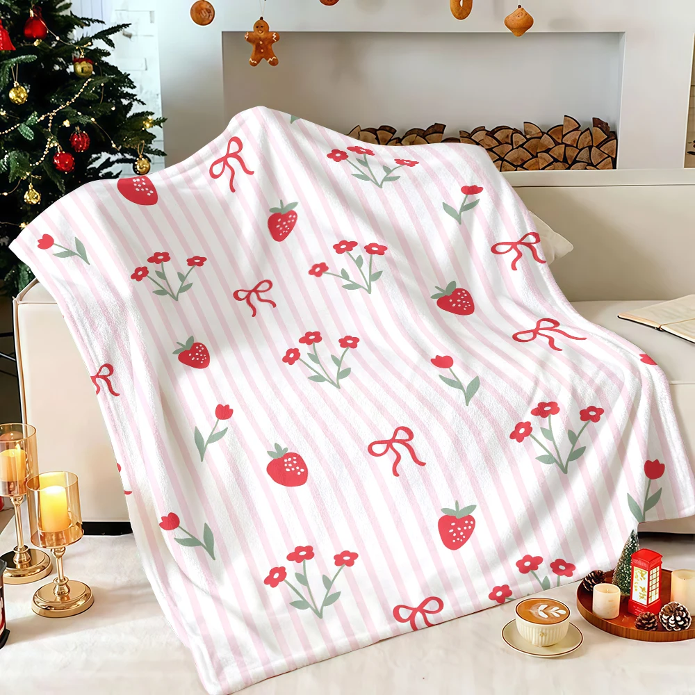 Halloween Spooky Night Ghost House Flannel Blanket Soft Fuzzy Plush Cozy Warm Throw for Sofa Bed Couch Home Decor