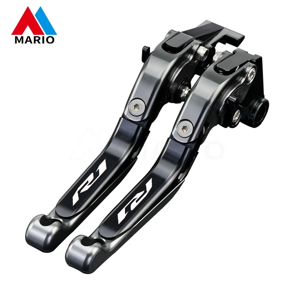 For YAMAHA YZFR1 YZF R1 2004 2005 2006 2007 2008 Motorcycle Accessories Adjustable Brakes Clutch Levers Handle Bar