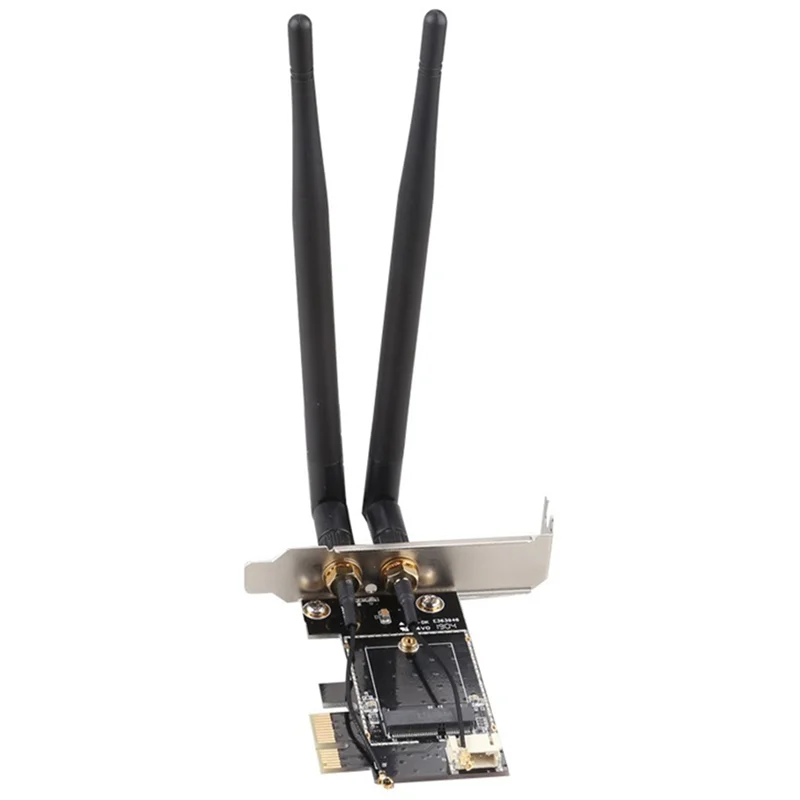 

2X Desktop Wireless Wifi Bluetooth Network Card Adapter Pcie To M.2 Expansion Card Wifi Adapter M.2 NGFF