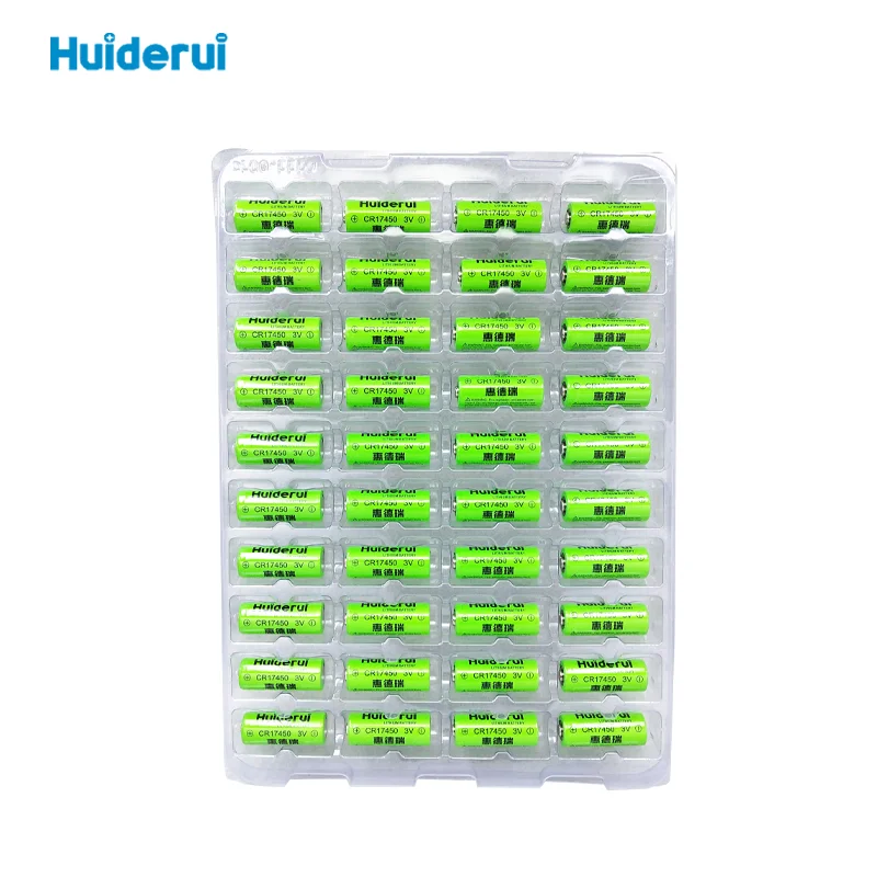 Huiderui CR17450 3.0V lithium battery for intelligent instrument indicator lights compass direction indicators Smoke Detector