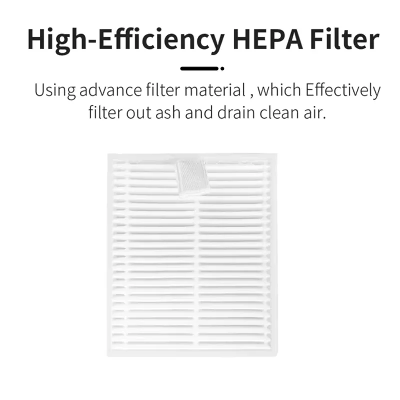 A76G-Robot Vacuum Cleaner Parts Filter HEPA Filter Replacement For Xiaomi Cleaning Home Appliance Accessories Cleaning Home
