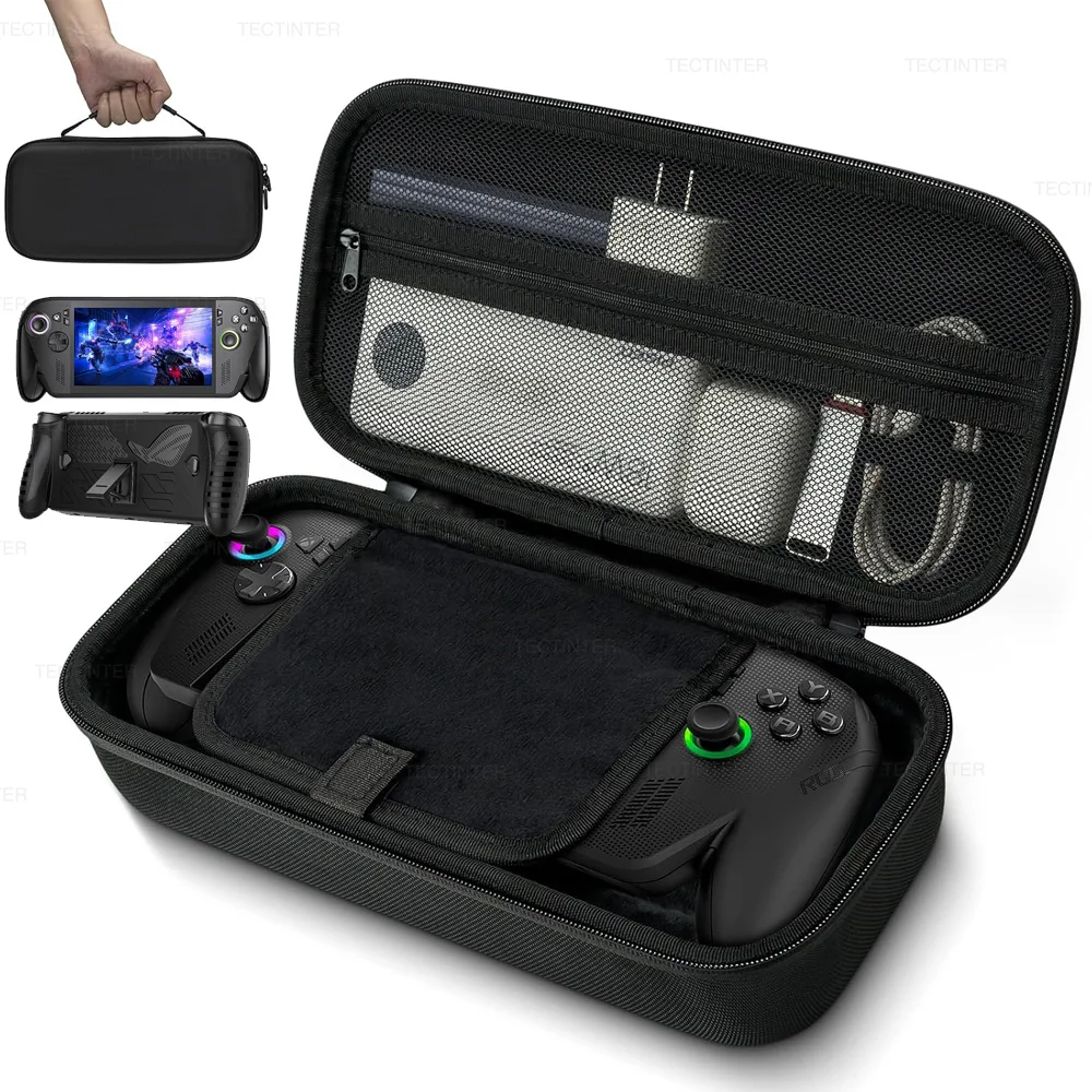 ASUS ROG Xbox Ally 2025ゲームコンソール用EVAキャリングケース、ROG Xbox Ally Xアクセサリー用ポータブルトラベル保護バッグシェル
