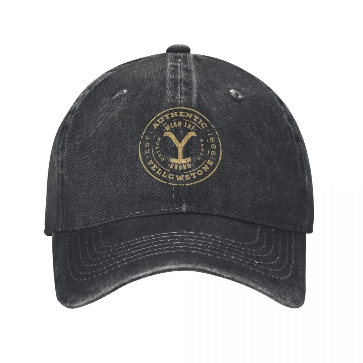 Yellowstones Authentic Dutton Ranch 1886 Baseball Caps Retro Distressed Washed Snapback Cap Unisex Outdoor Workouts Fit Caps Hat