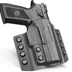 CZ Holsters OWB Kydex Holster Fit CZ P07 / CZ P09 / CZ P10C Concealed Carry Adjustable Retention-Right Airsoft Equipments Bags