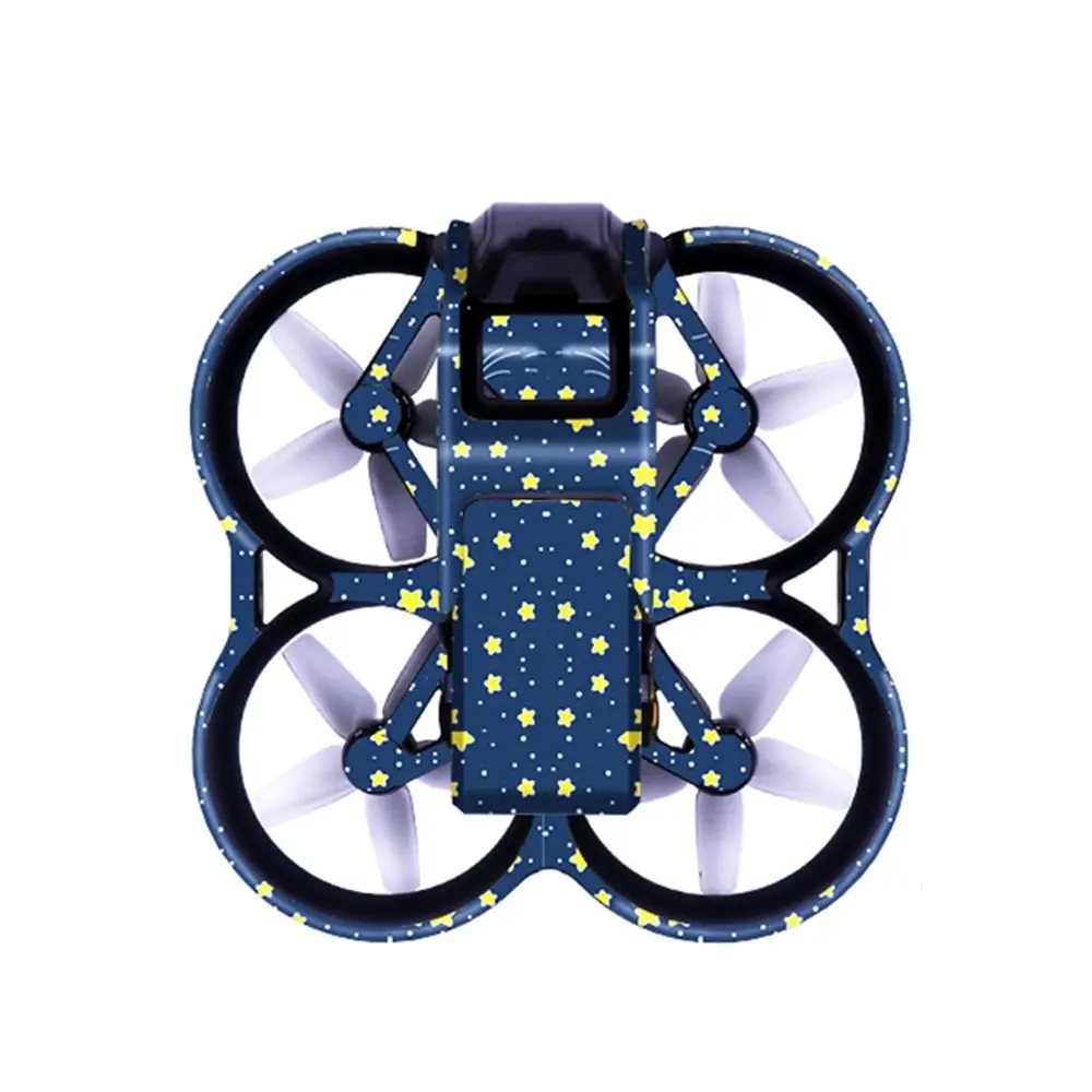 PVC Colorful Stickers For DJI Avata Skin Full Body Sticker Scratch Resistant Waterproof Skins Drone Accessories