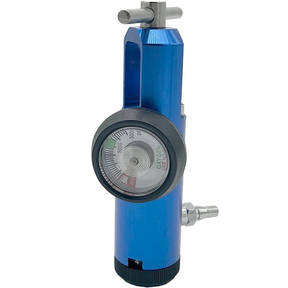 

High Accurate 12 Levels 0-4 LPM Oxygen Tank Flow Meter Oxygen Regulator for Ozone Generator