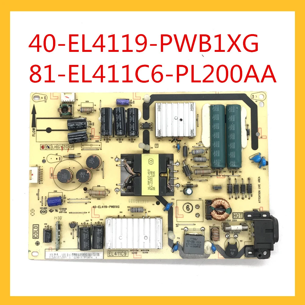 

40-EL4119-PWB1XG 81-EL411C6-PL200AA Power Supply Board for TV Plate Power Card Power Support Board Power Supply Card