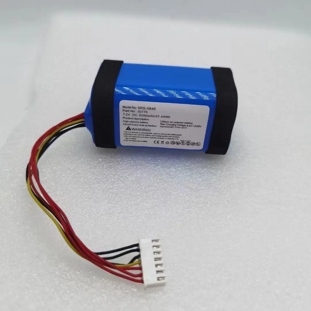 new for sony SRS-XB40 XB41 XB30 XB43 ID770 ID659  Bluetooth speaker battery