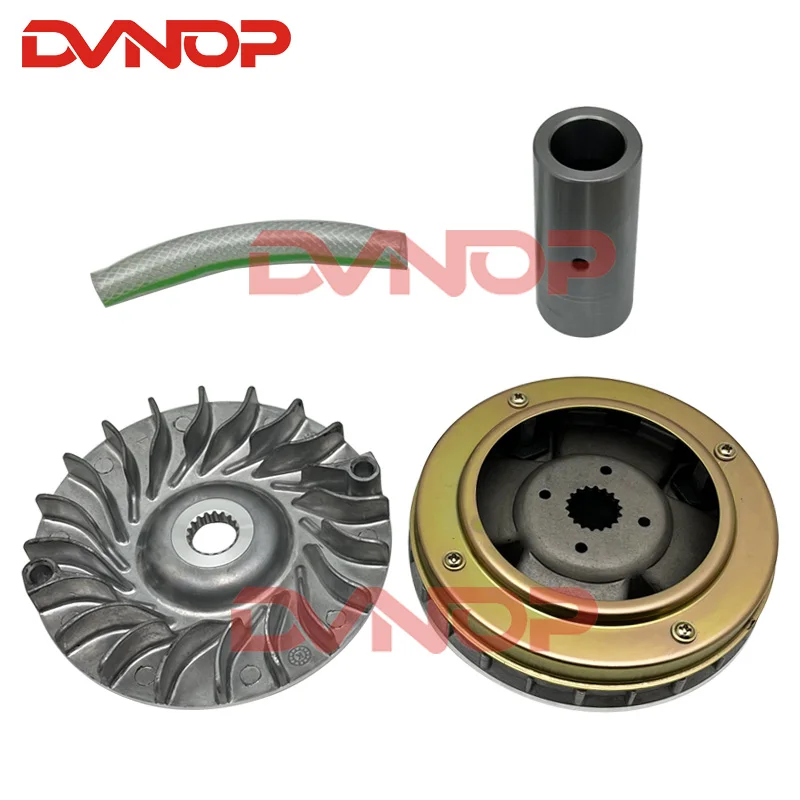 Motorcycles Scooter Variator Assembly Clutch Pulley Driven Motorcycle Spare Parts Compatible with YP250 LH250