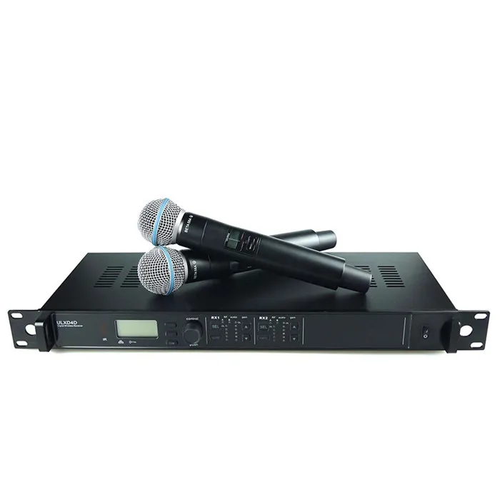 

635-667nhz ULXD4D True Diversity Uhf Professional Wireless Microphone System
