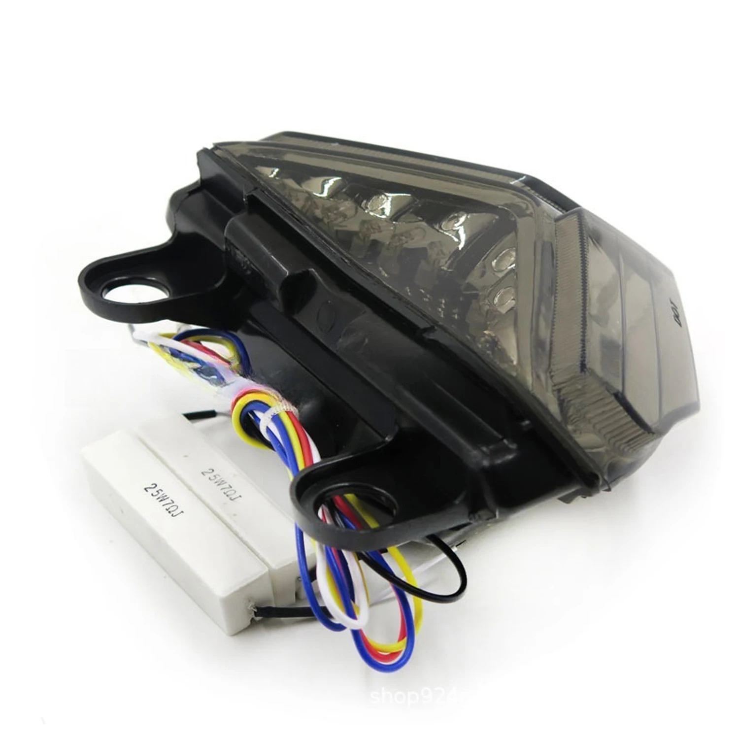 ل Ducati 848 2008-2014 ، 1098 2007-2013 ، 1198 2007-2013 دراجة نارية LED الضوء الخلفي دخان عدسة مصباح ليد خلفي بدوره