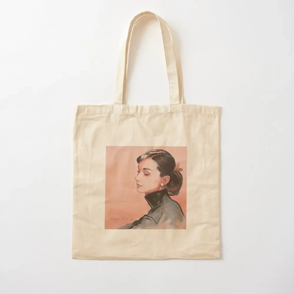 Audrey Hepburn Tote Bag tote bag Canvas stote bag bags for women canvas tote